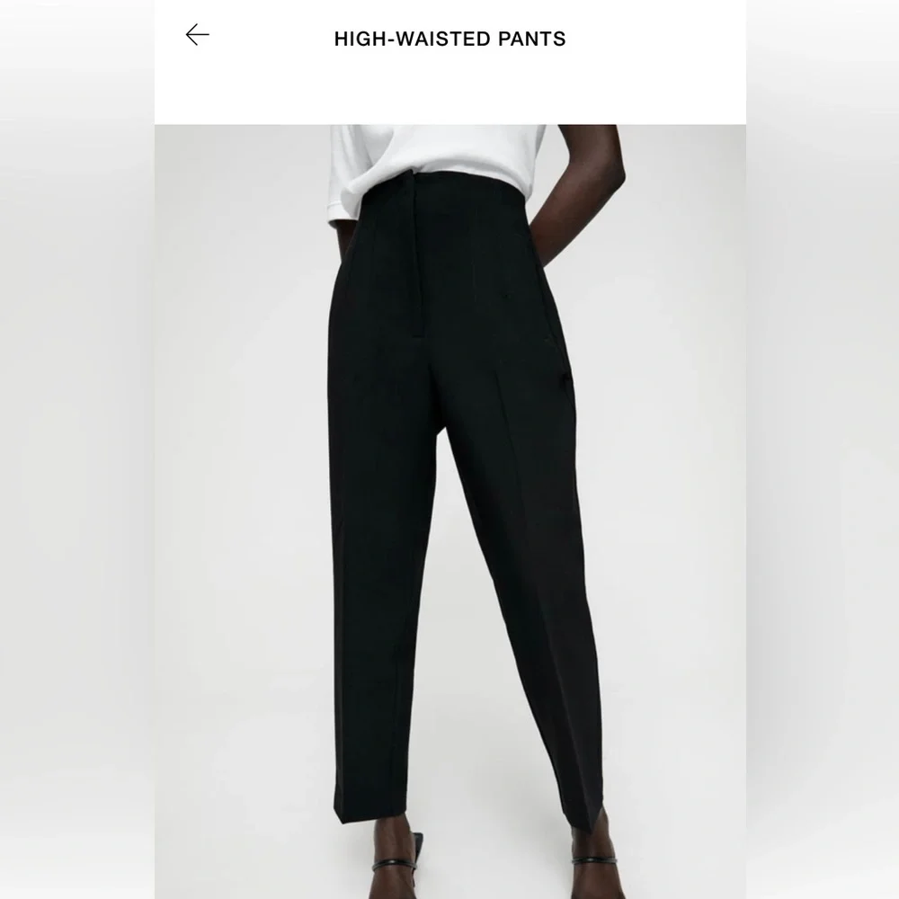 Zara high waist pants - Picture 4 of 8